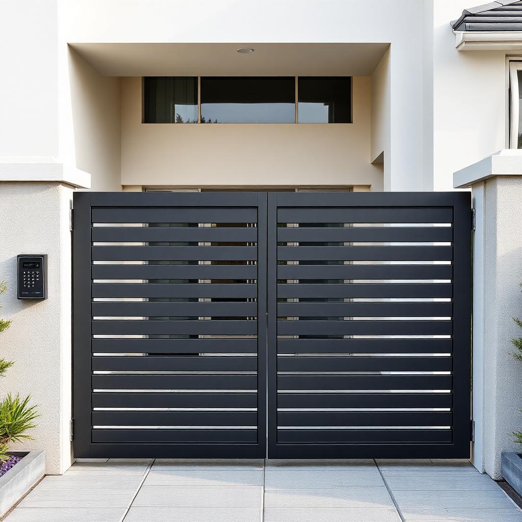 Metal Driveway Gates — bespoke driveway gate supplied and fitted across the UK