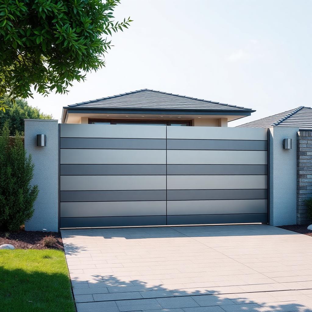Sliding Driveway Gates — bespoke driveway gate supplied and fitted across the UK